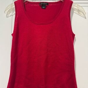 St. John Vibrant Red Tank Top